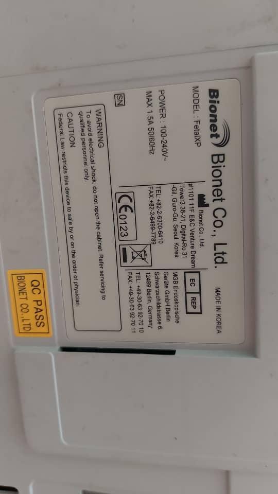 دستگاه فتال مانیتورینگ Fetal XPدست دو/مدینیوم