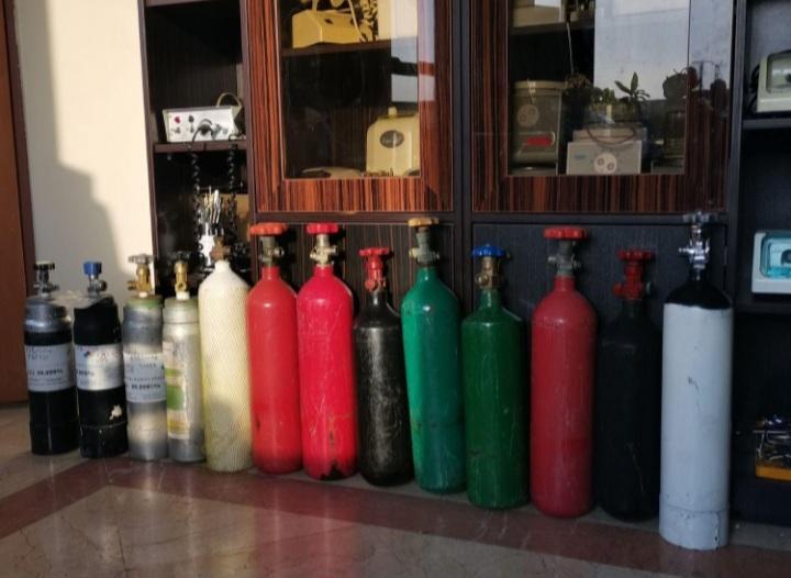 کپسول اکسیژن و CO2دست دو/مدینیوم