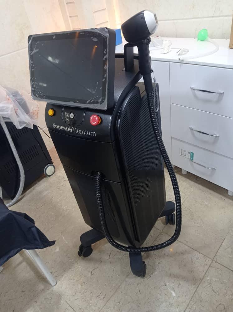 لیزر سوپرانو تیتانیوم آلما 1200 وات برند mtدست دو/مدینیوم