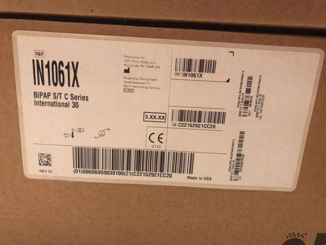 بای پپ فیلیپس Philips Respironics BiPAP STدست دو/مدینیوم
