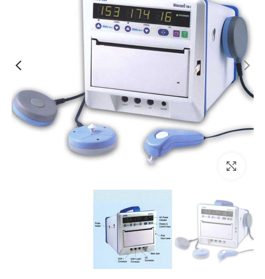 دستگاه نوار قلب جنین( Fhr monitoring)دست دو/مدینیوم