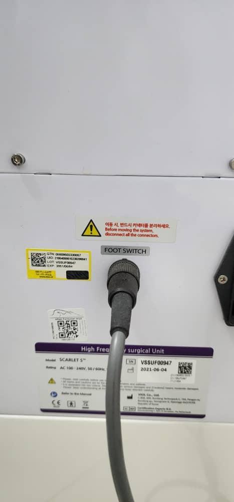 دستگاه RF اسکارلت 2021دست دو/مدینیوم