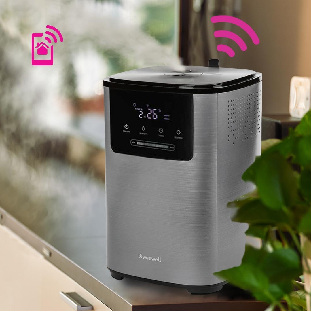 دستگاه بخور گرم و سرد هوشمند weewell نو/مدینیوم
