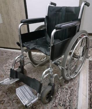 تخت بیمارستانی سه شکن و ویلچردست دو/مدینیوم