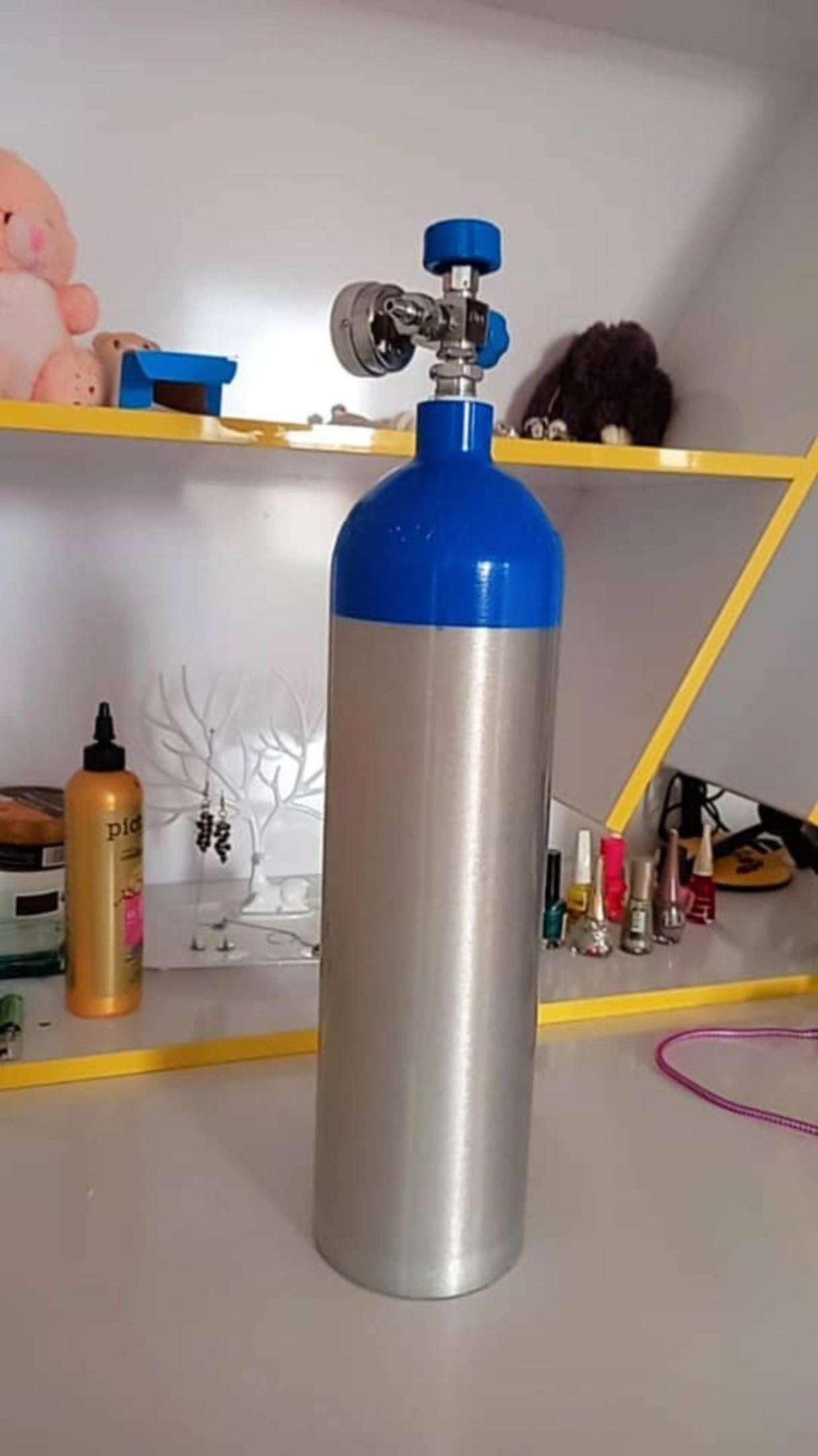 کپسول اکسیژن 2.5 لیتریدست دو/مدینیوم