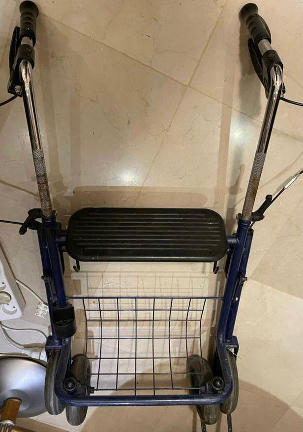 رولیتور واکر چرخدار نشیمن دار تایوانینو/مدینیوم