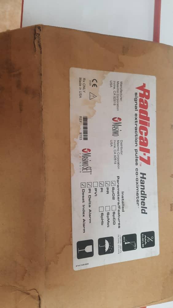 پالس اکسی متر Masimo مدل Radical-7دست دو/مدینیوم