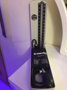 دستگاه فشارسنج جیوه ای ریشتر آلمانی مدل ۱۰۰۲نو/مدینیوم