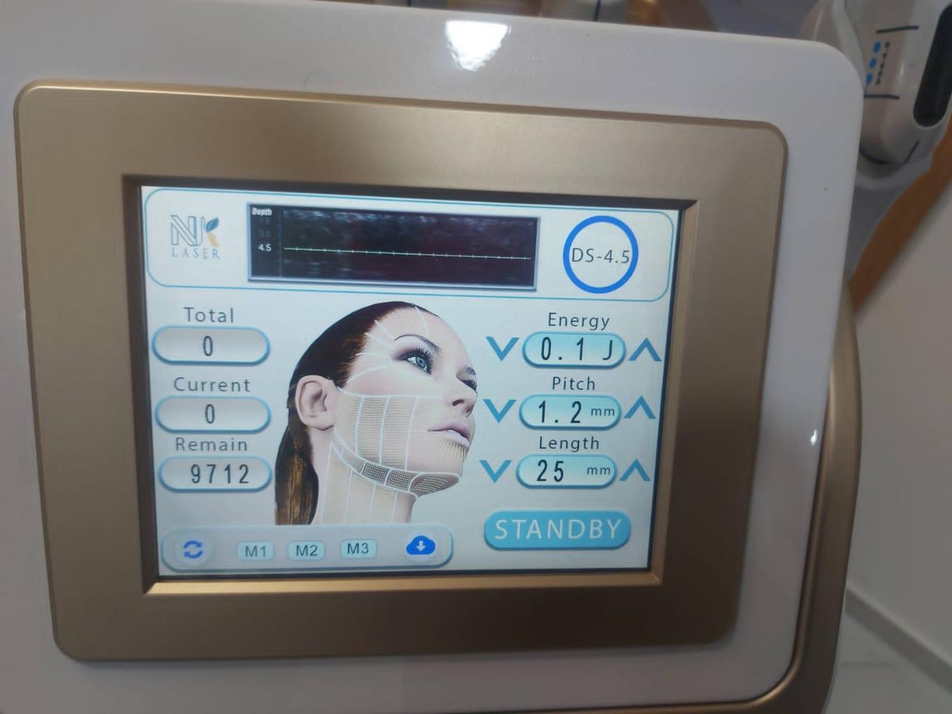 دستگاه هایفونیک از شرکت نیک لیزر دست دو/مدینیوم