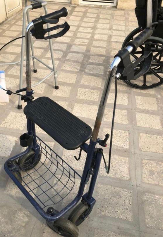 رولیتور واکر چرخدار نشیمن دار تایوانینو/مدینیوم