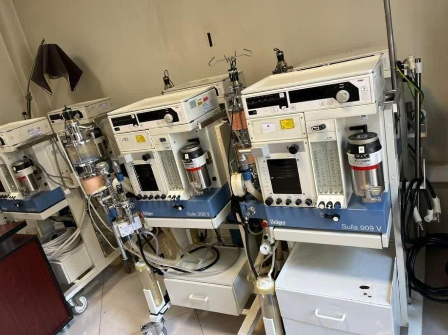 انواع ماشین بیهوشی دست دو/مدینیوم