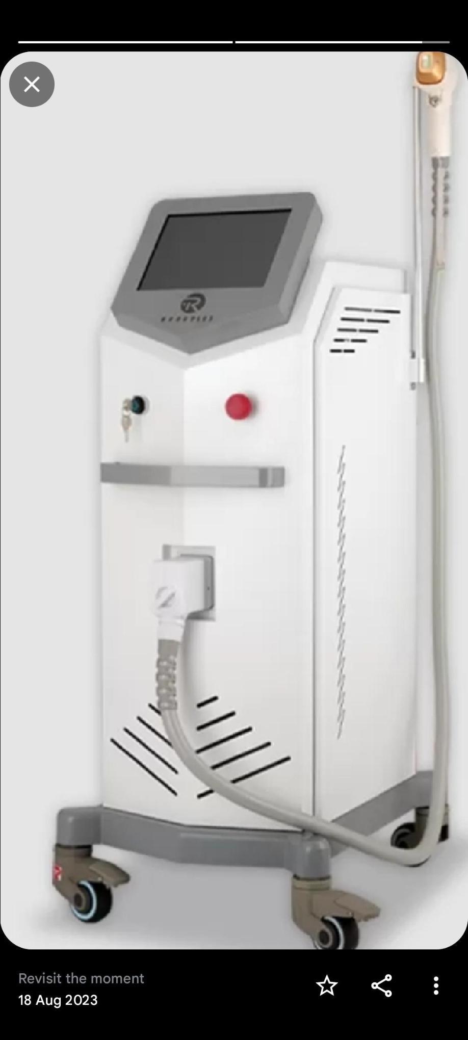 دستگاه لیزر موهای زائد دست دو/مدینیوم