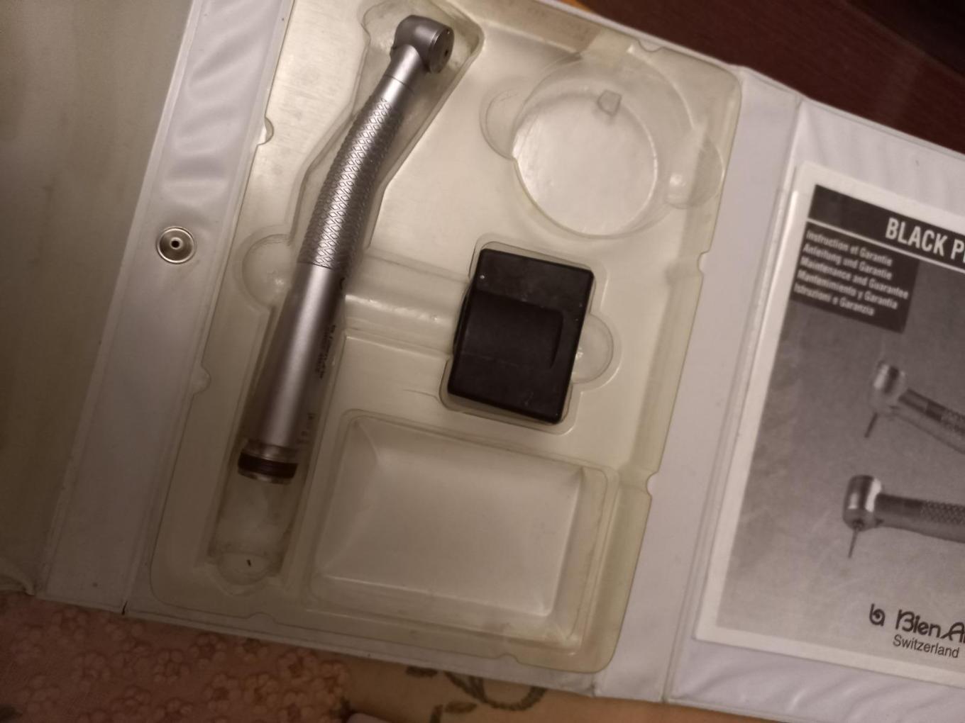 فروش یکدستگاه توربین بین ایر سوئیسی ویکدستگاه آنگل nsk ژاپنی دست دو درحد کم کارکرددست دو/مدینیوم