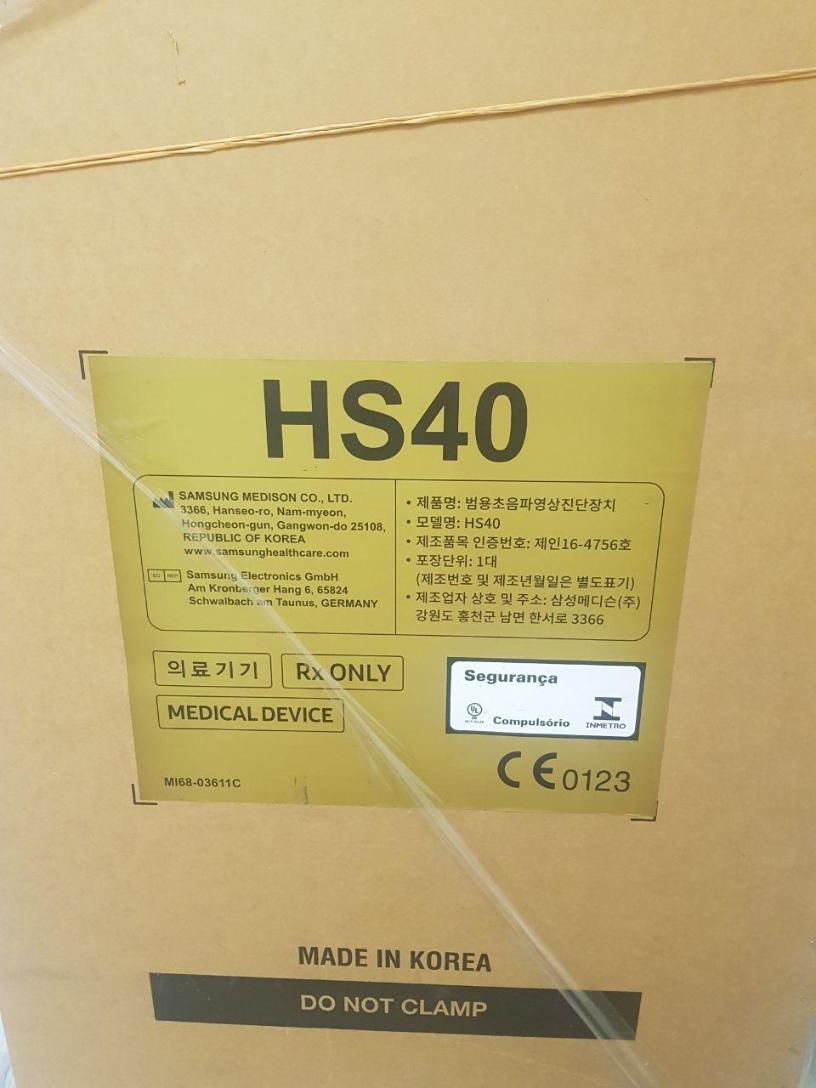 دستگاه سونوگرافی سامسونگ HS40نو/مدینیوم