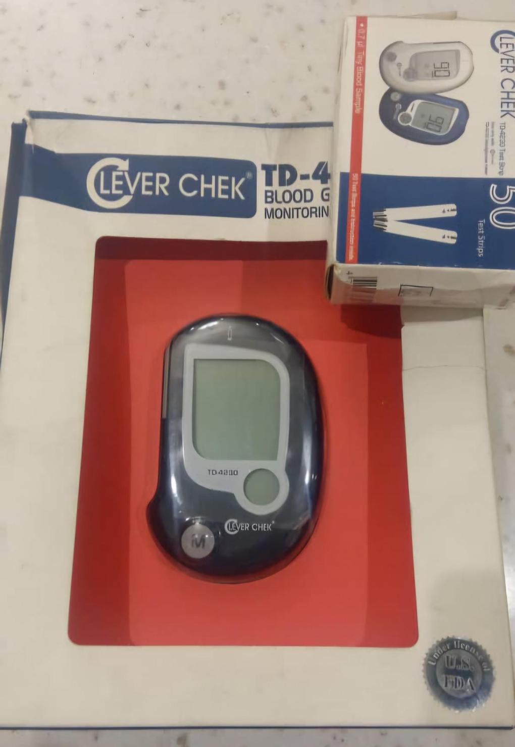 دستگاه تست قند خون Clever Chek TD-4230 نو/مدینیوم