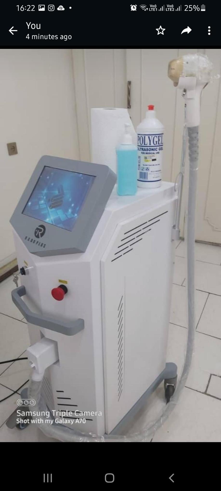 دستگاه لیزر رادوپلاس پلاتینیوم ۲۰۲۳دست دو/مدینیوم