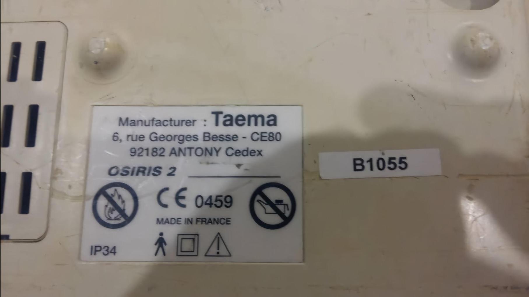 ونتیلاتور قابل حمل Taema Osiris 2 نو/مدینیوم