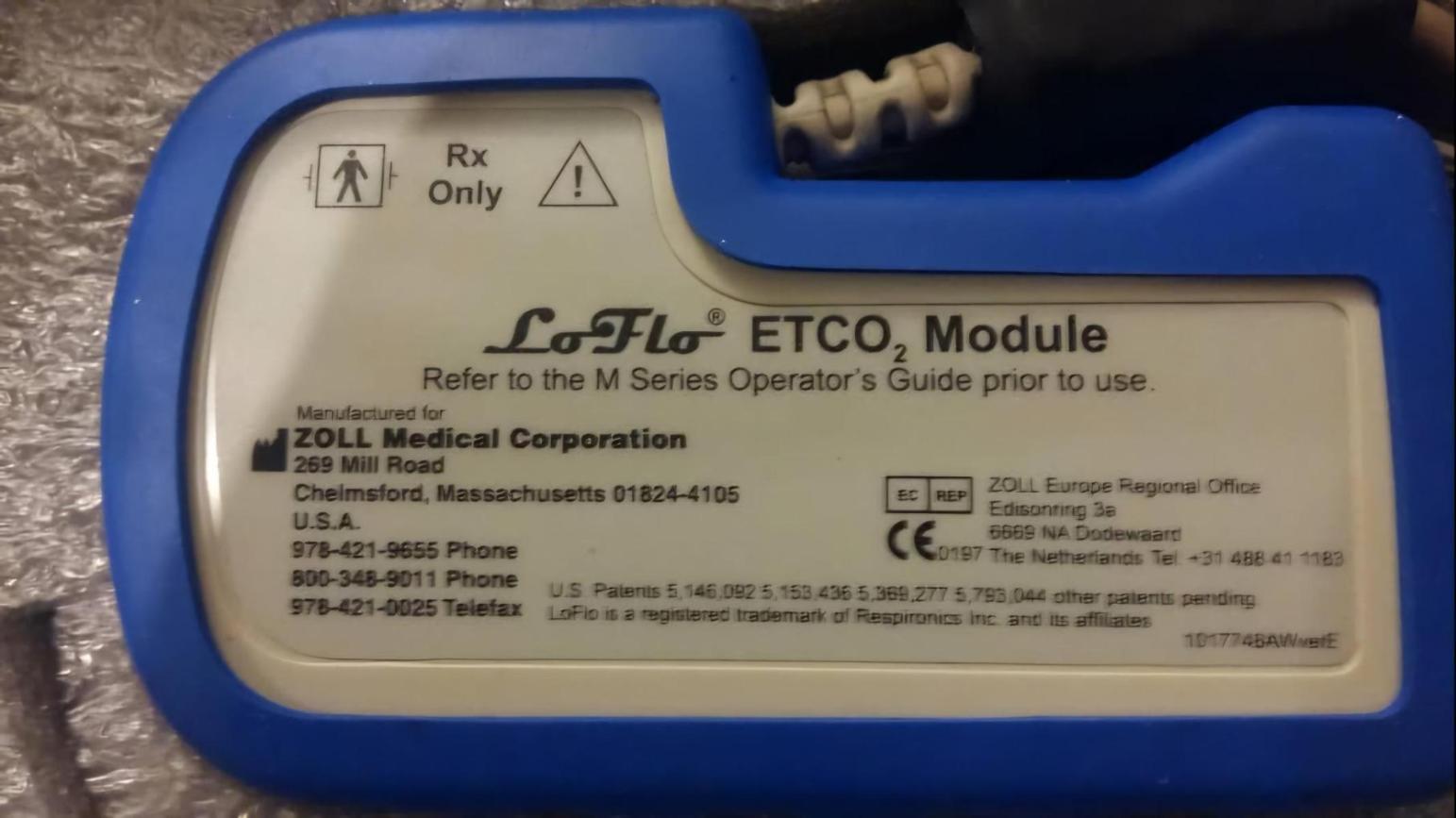 ماژول LoFlo ETCO₂ برند ZOLLنو/مدینیوم