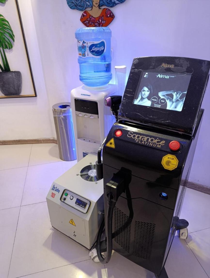 دستگاه لیزر پلاتینیوم آکبنددست دو/مدینیوم