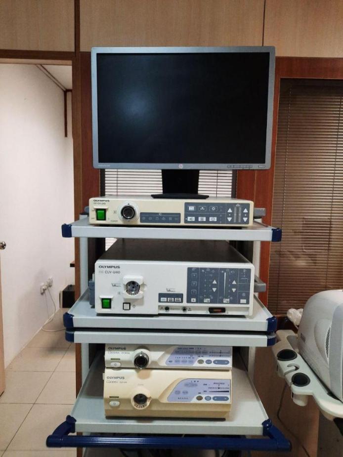 ست کامل آندوسکوپی مارک Olympus مدل CV240 ساخت ژاپندست دو/مدینیوم