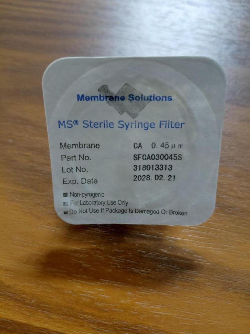فیلتر سر سرنگی 0.45 میکرومتر ممبران نو/مدینیوم