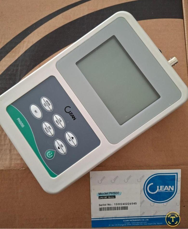 Phسنج (پی اچ متر) برندcleanدست دو/مدینیوم