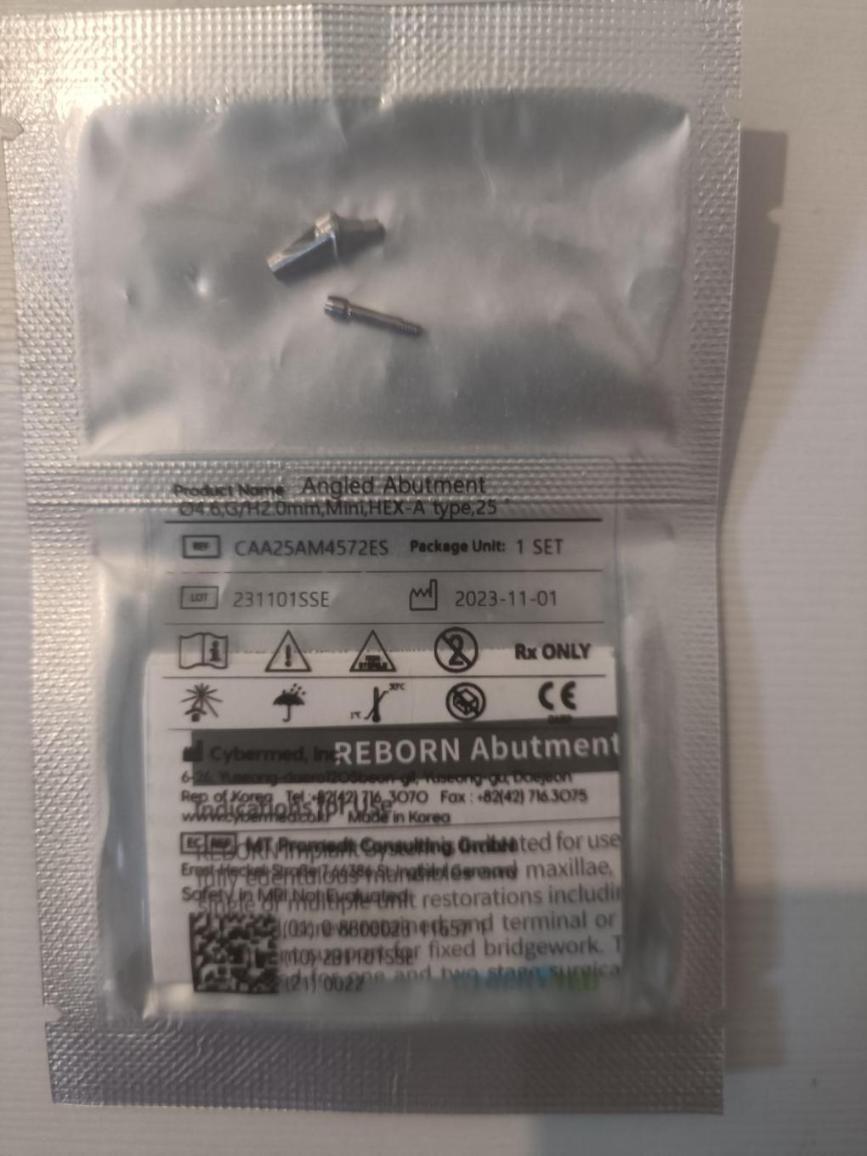 angled abutment healing abutmentنو/مدینیوم