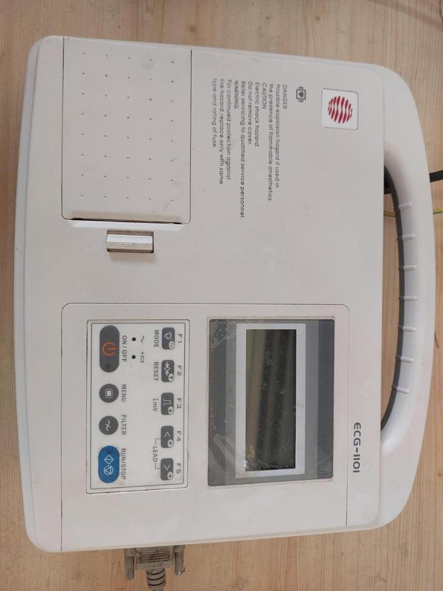 دستگاه نوار قلب carewell1101دست دو/مدینیوم