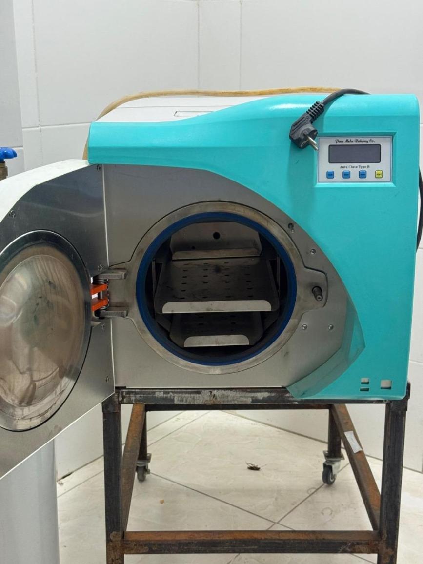 دستگاه اتو کلاو دست دو/مدینیوم