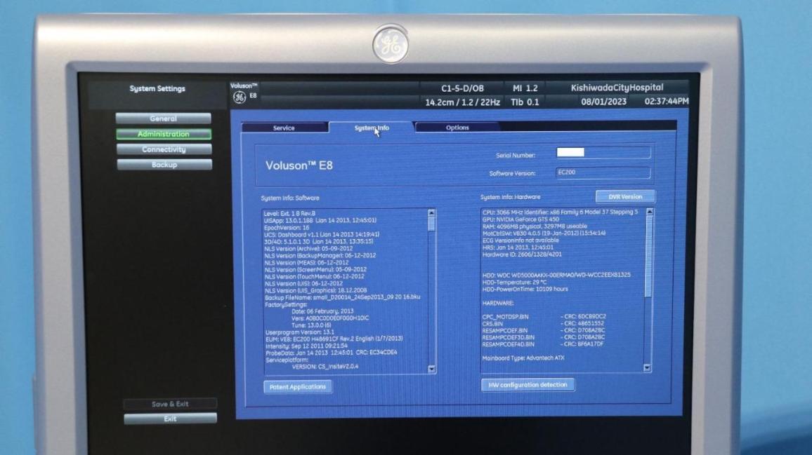 GEمدلVoluson E8دست دو/مدینیوم