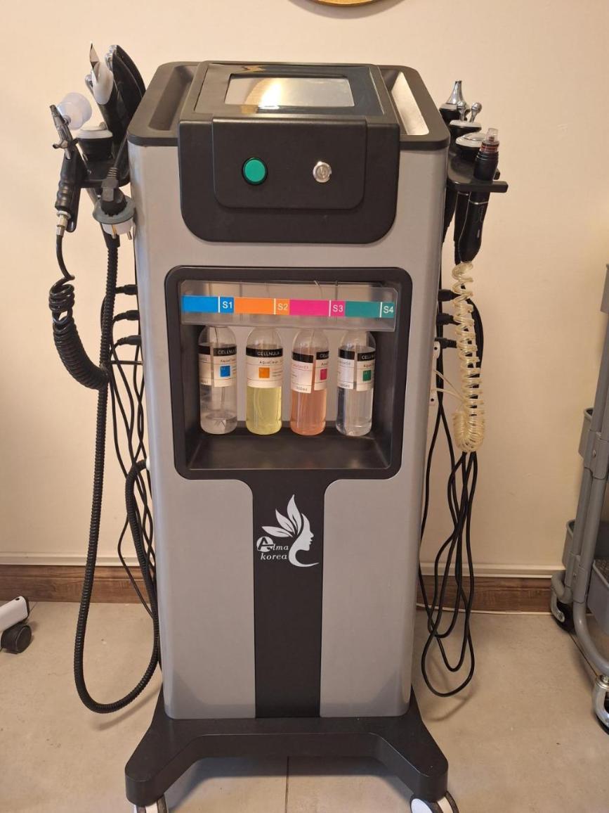 دستگاه سوپرفیشیال ۸ هندپیس ترالی هایفرکوئنسی تخت و صندلی کمددست دو/مدینیوم