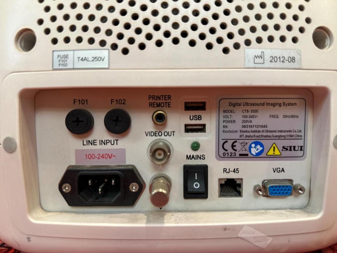 دستگاه سونوگرافی SIUI CTS-5500دست دو/مدینیوم
