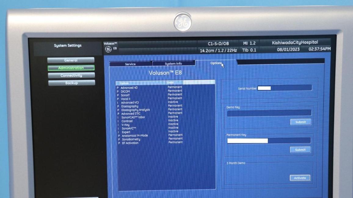 GEمدلVoluson E8دست دو/مدینیوم