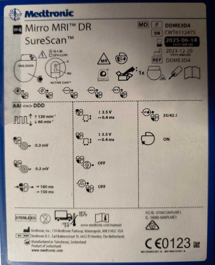 باطری قلبدست دو/مدینیوم