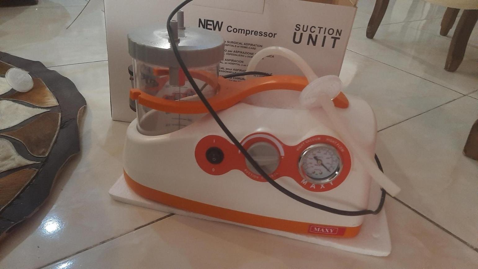 دستگاه ساکشن suction unit new compressorدست دو/مدینیوم