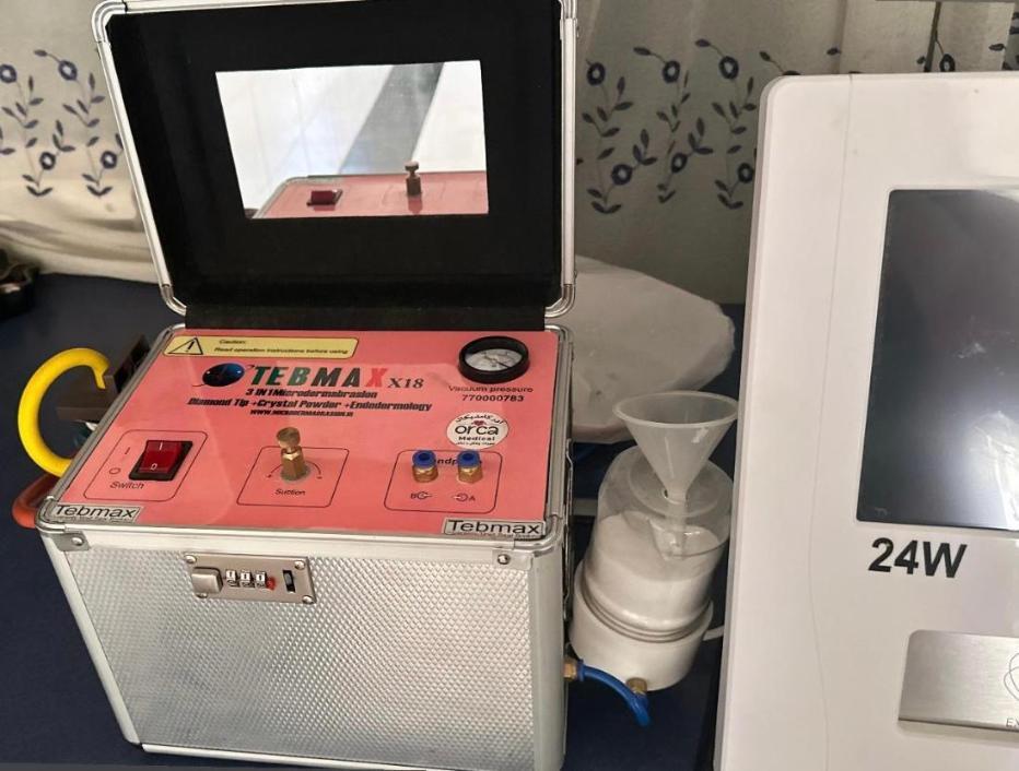 دستگاه میکرودرمی و هیدرودرمی دست دو/مدینیوم