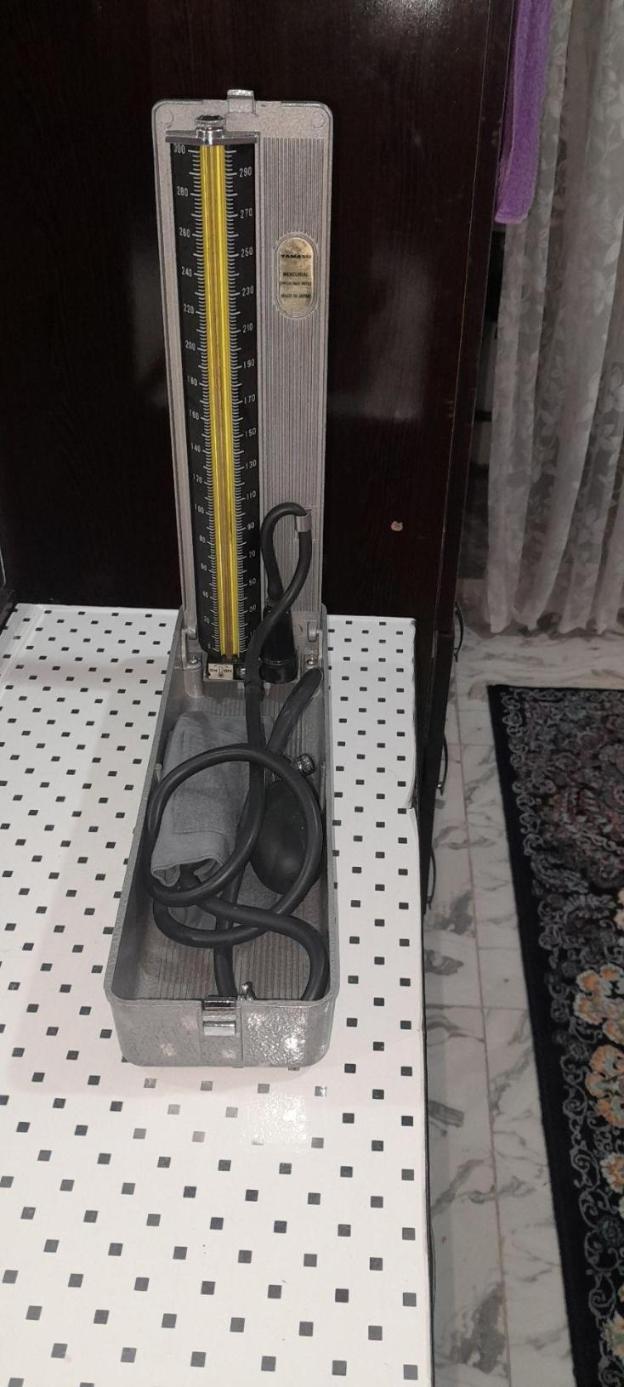 دستگاه فشارسنج جیوه ای ژاپنیدست دو/مدینیوم