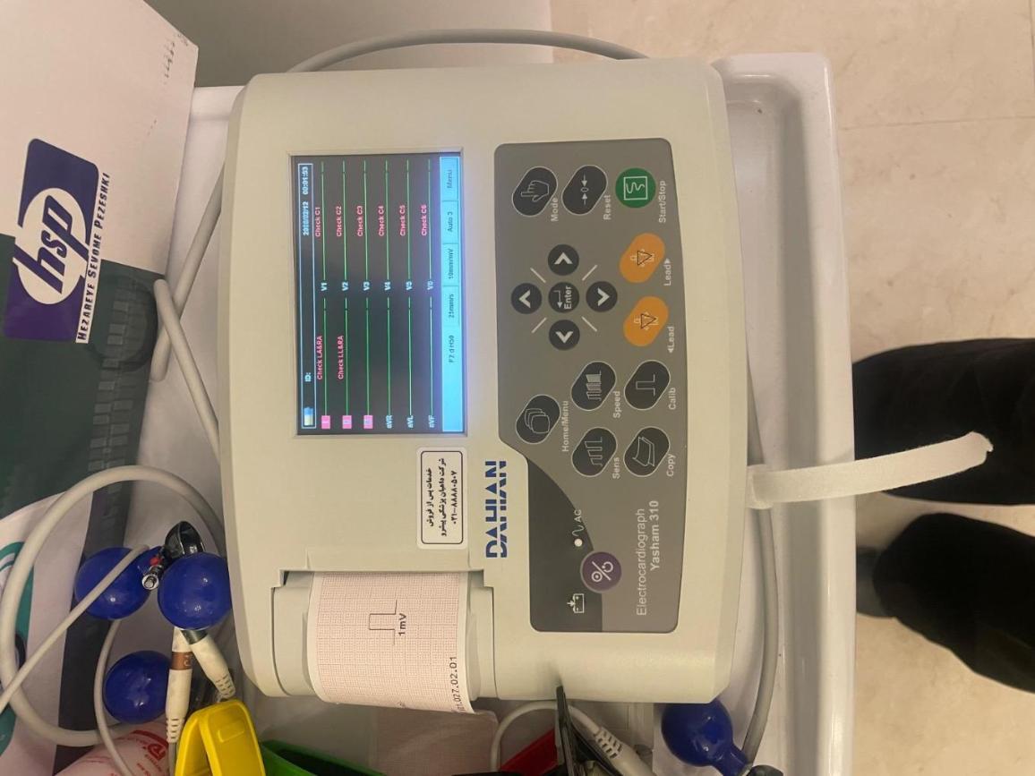 دستگاه نوار قلب ۳کاناله ECG اکبند نونو/مدینیوم