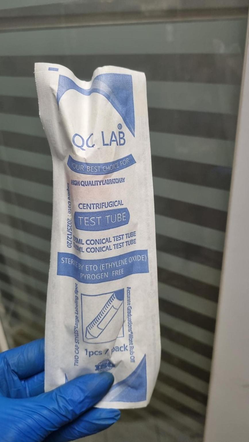 فالکون 15 استریل برند QC labنو/مدینیوم