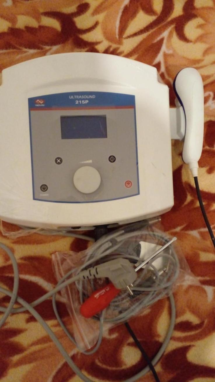 دستگاه اولتراسوند ۲۱۵p و الکترود قلمیدست دو/مدینیوم