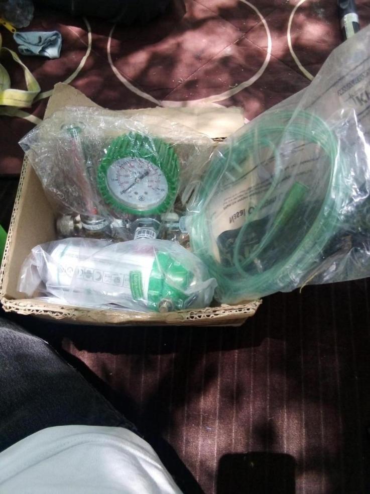 رگلاتور فلومتر دار گاز اکسیژن مدل نجات نو/مدینیوم