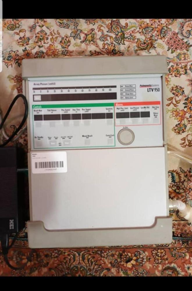 دستگاه تنفسی ونتیلاتور ltv950دست دو/مدینیوم