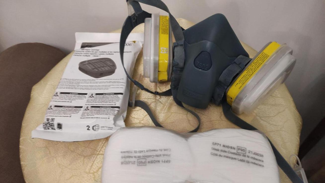 ماسک صنعتی M7502نو/مدینیوم