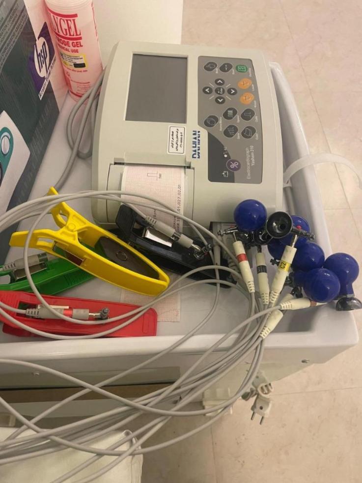 دستگاه نوار قلب ۳کاناله ECG اکبند نونو/مدینیوم