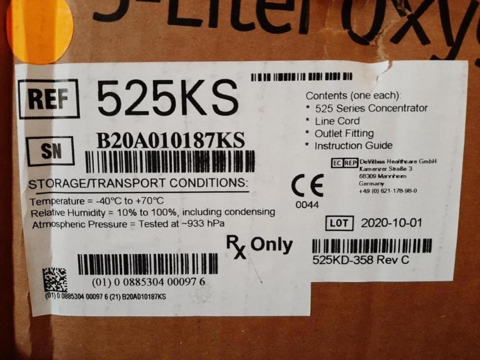 دستگاه اکسیژن ساز ۵ لیتریدست دو/مدینیوم