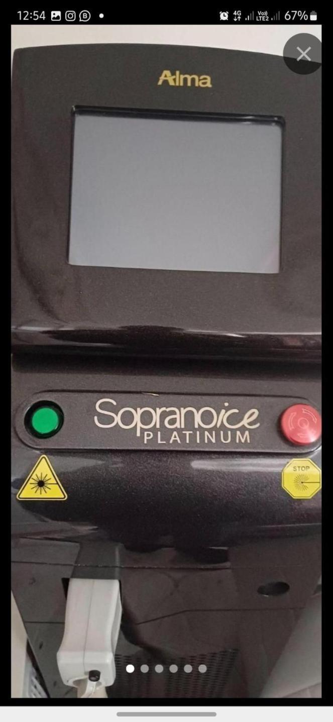 دستگاه لیزر موهای زائد پلاتینیوم( سوپر آیس )دست دو/مدینیوم