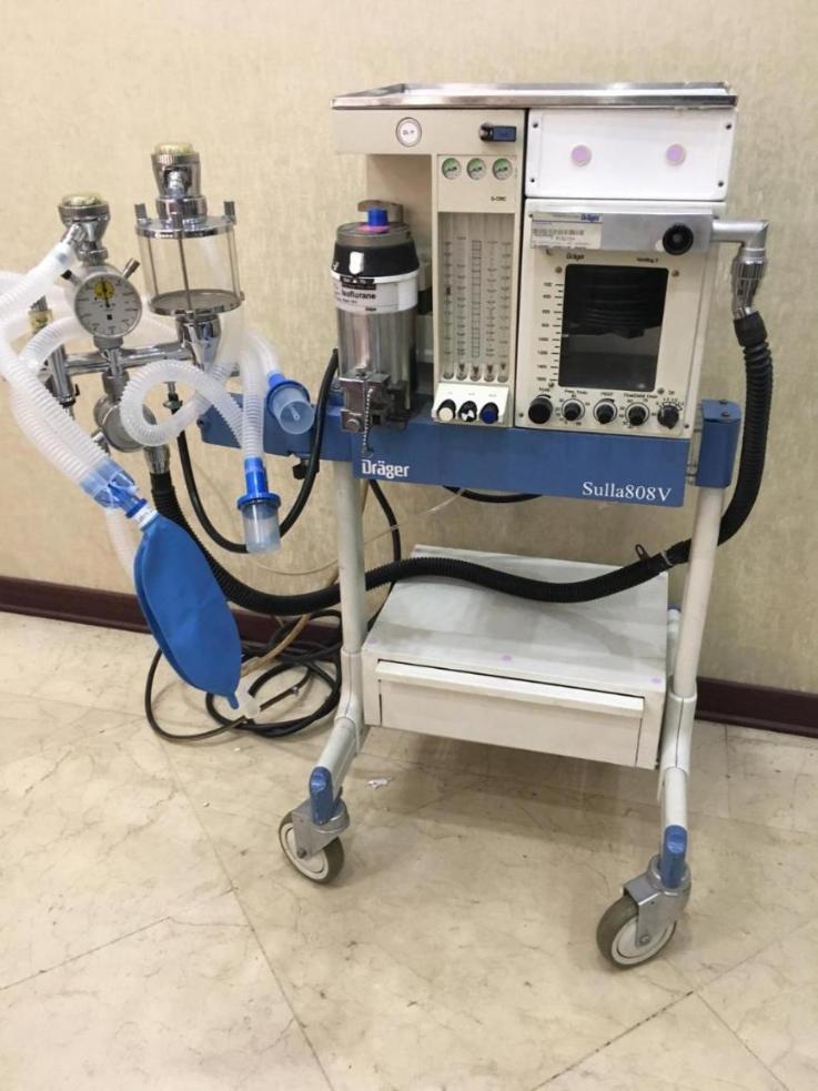 دستگاه بیهوشی ماشین بیهوشی دراگر آلمان ایزوفلوراندست دو/مدینیوم