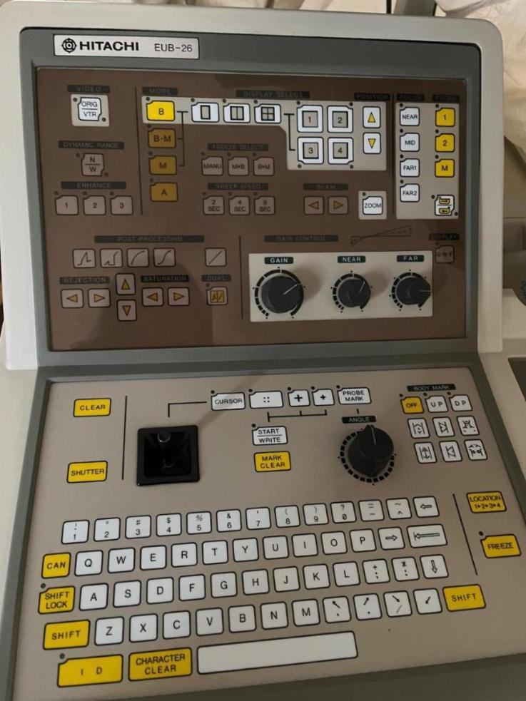 دستگاه سونوگرافی برند هیتاچی و دستگاه لیزر برند الیپسدست دو/مدینیوم