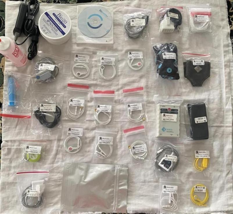 دستگاه نوروفیدبک ۱۲ کاناله بایولاین (پک کامل)نو/مدینیوم