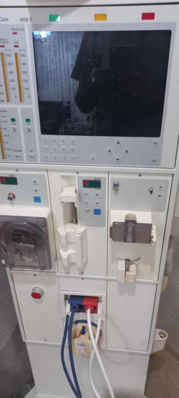 دستگاه دیالیز فرز آلمان 4008 sدست دو/مدینیوم